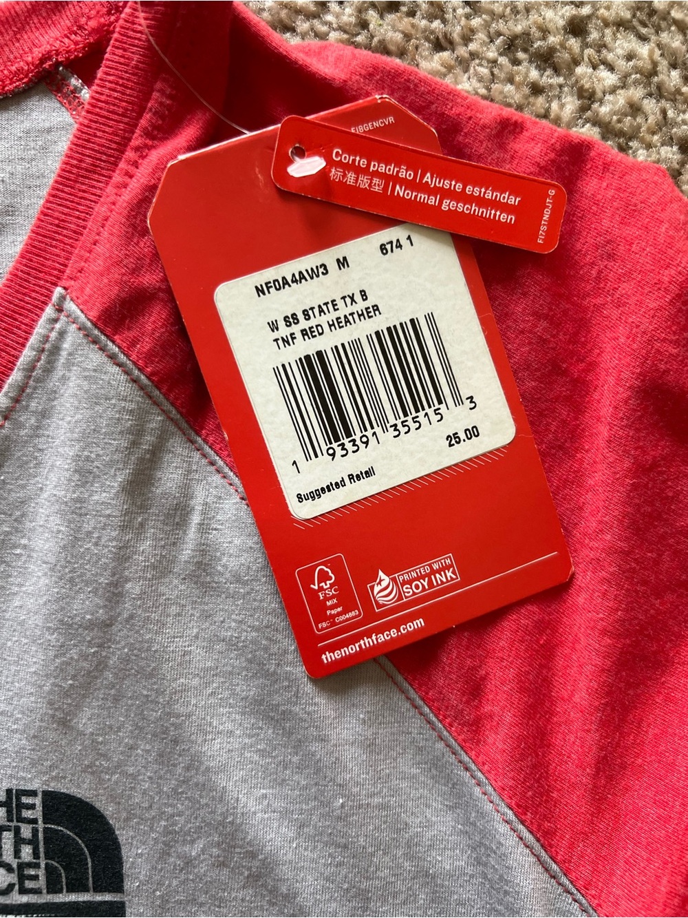 The North Face Women’s Texas Never Stop Exploring Tshirt | Medium NWT - Picture 4 of 4